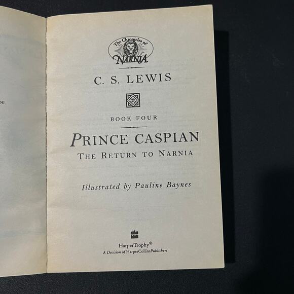 Prince Caspian: The Return to Narnia (Chronicles of Narnia, 4) Library Binding - Picture 6 of 7